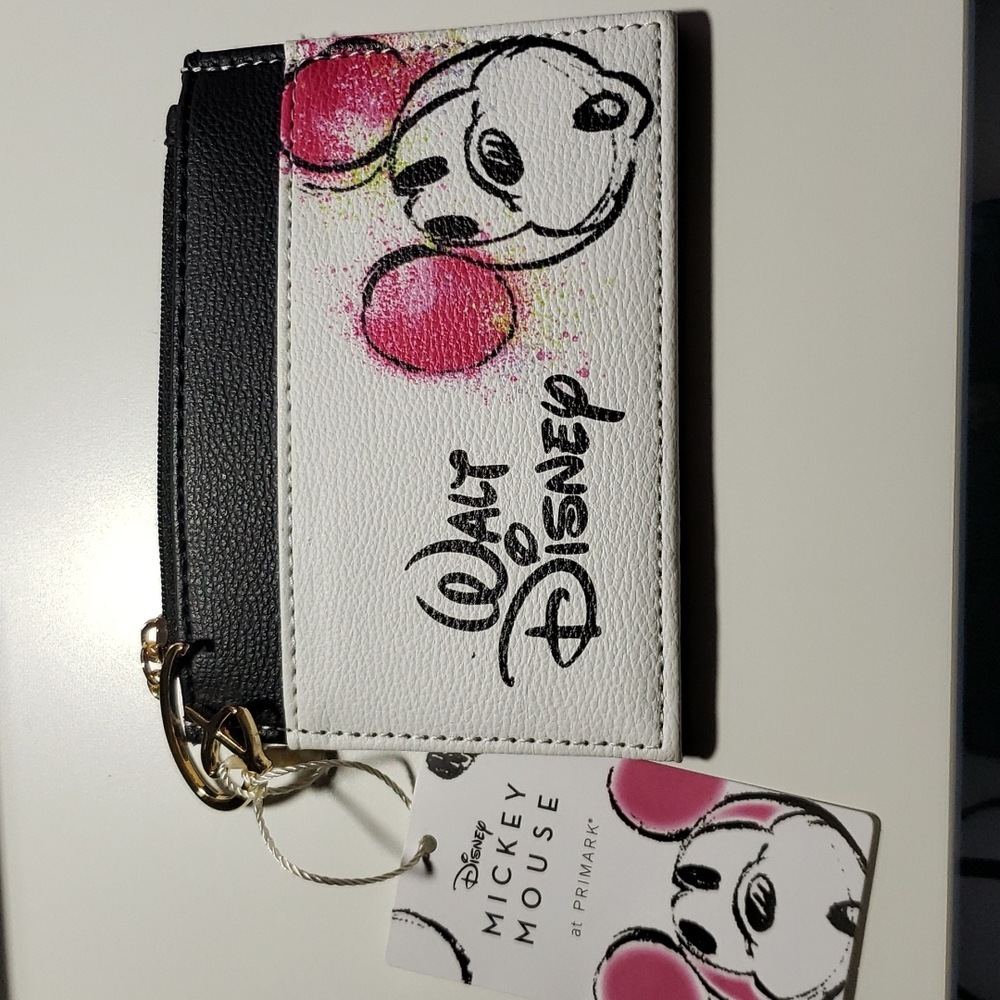 NWT DISNEY Mickey Mouse Graffiti Cardholder